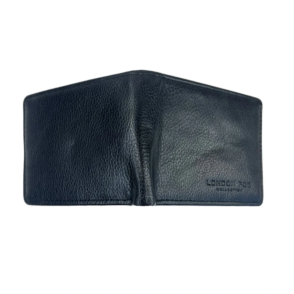 London Fog Collection Men’s Bifold Wallet With ID Window